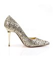 Stiletto Pumps APPEAL-20G - Glitter Gold