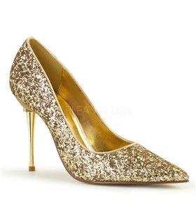Stiletto Pumps APPEAL-20G - Glitter Gold