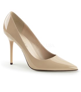 Stiletto Pumps CLASSIQUE-20 - Lack Creme