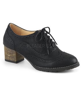 Pin Up Couture Herren Schuhe RUSSELL-34 schwarz Pin Up Couture Herren Schuhe RUSSELL-34 schwarz