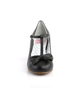 Retro T-Riemchen Pumps WIGGLE-50 - Schwarz Retro T-Riemchen Pumps WIGGLE-50 - Schwarz