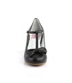 Retro T-Riemchen Pumps WIGGLE-50 - Schwarz Retro T-Riemchen Pumps WIGGLE-50 - Schwarz