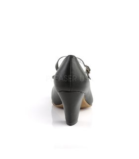 Retro T-Riemchen Pumps WIGGLE-50 - Schwarz Retro T-Riemchen Pumps WIGGLE-50 - Schwarz
