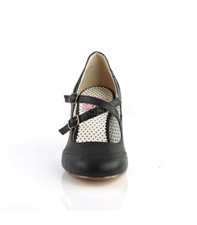 Kitten Heels FLAPPER-35 - Schwarz Kitten Heels FLAPPER-35 - Schwarz