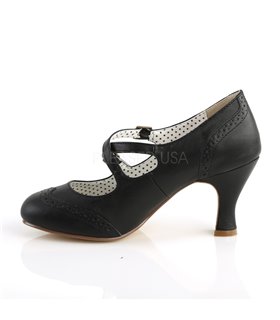 Kitten Heels FLAPPER-35 - Schwarz Kitten Heels FLAPPER-35 - Schwarz