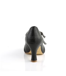 Kitten Heels FLAPPER-35 - Schwarz Kitten Heels FLAPPER-35 - Schwarz