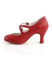 Kitten Heels FLAPPER-35 - Rot Kitten Heels FLAPPER-35 - Rot