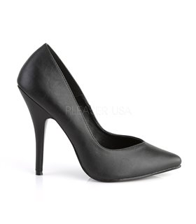 Pleaser Pumps SEDUCE-420V Schwarz Kunstleder