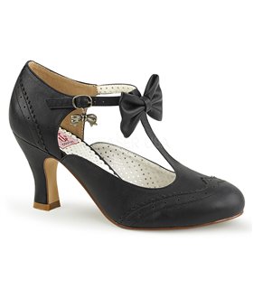 Kitten Heels FLAPPER-11 - Schwarz Kitten Heels FLAPPER-11 - Schwarz