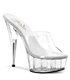 Plateau Pantolette DELIGHT-601 - Klar/Klar