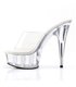 Plateau Pantolette DELIGHT-601 - Klar/Klar