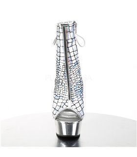 Plateau Stiefelette DELIGHT-1018HG - Silber