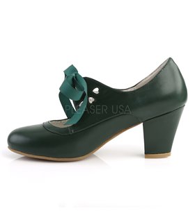Pin Up Couture Pumps WIGGLE-32 Grün