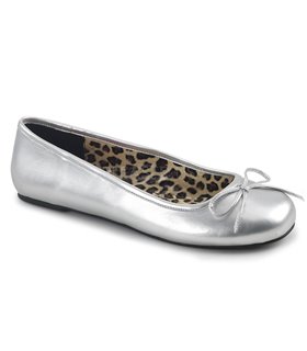 Pleaser Ballerinas Pleaser Pink Label ANNA-01 silber Pleaser Ballerinas Pleaser Pink Label ANNA-01 silber