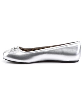 Pleaser Ballerinas Pleaser Pink Label ANNA-01 silber Pleaser Ballerinas Pleaser Pink Label ANNA-01 silber