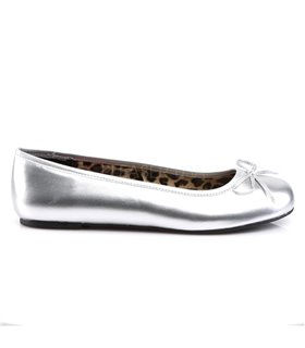 Pleaser Ballerinas Pleaser Pink Label ANNA-01 silber Pleaser Ballerinas Pleaser Pink Label ANNA-01 silber