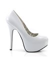 Plateau Pumps TEEZE-06 - Lack Weiß