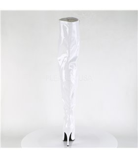 Overknee Stiefel SEDUCE-3000 - Lack Weiß