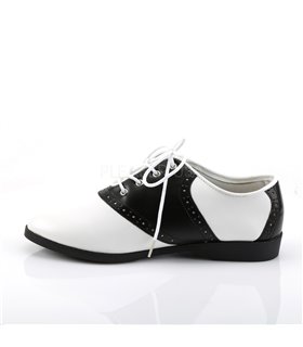 Saddle Shoes SADDLE-50 - Schwarz/Weiß