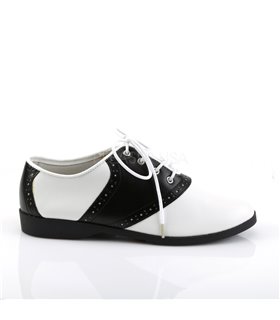 Saddle Shoes SADDLE-50 - Schwarz/Weiß