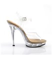 Sandalette LIP-108 - Klar/Tan Sandalette LIP-108 - Klar/Tan