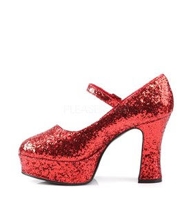 Retro Plateau Pumps MARYJANE-50G - Rot