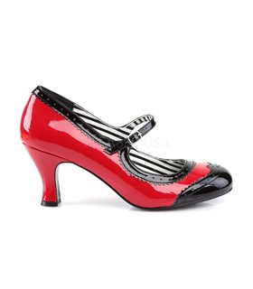 Pleaser Pumps Pleaser Pink Label JENNA-06 rot Pleaser Pumps Pleaser Pink Label JENNA-06 rot