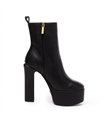 Giaro platform ankle boots Bamara black matt