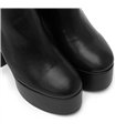 Giaro Plateau Stiefelette Bamara Schwarz Matt