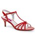 Sandals KITTEN-06 - Patent Red