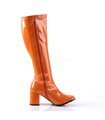 Retro Stiefel GOGO-300 - Lack Orange