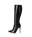 Giaro Stiefel MILA Schwarz Krokodilmuster SALE