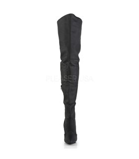 Pleaser Overknee Stiefel LEGEND-8899 Schwarz Leder (P)