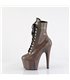 Enkellaarsjes met plateauzool - ADORE-1020HG - multicolor glinstering | Pleaser