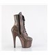 Enkellaarsjes met plateauzool - ADORE-1020HG - multicolor glinstering | Pleaser