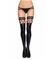 Elegante Straps-Strümpfe aus Netzstoff mit dehnungsarmem Bund | 7Heaven Elegante Straps-Strümpfe aus Netzstoff mit dehnungsarmem Bund | 7Heaven