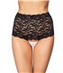 Eleganter Miederslip mit abnehmbaren PVC-Perlen und Karabinerhaken | 7Heaven