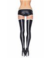 Straps-Strümpfe mit Wetlook-Optik und dehnbarem Trägermaterial | 7Heaven Straps-Strümpfe mit Wetlook-Optik und dehnbarem Trägermaterial | 7Heaven