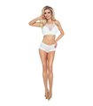 Transparentes Dessous-Set mit Spitzendetails und verstellbaren Trägern | Provocative Transparentes Dessous-Set mit Spitzendetails und verstellbaren Trägern | Provocative