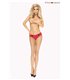 Eleganter Shorty aus Spitze mit weichem Materialmix | Provocative