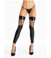 Wetlook-Strümpfe mit Cutouts und Reißverschluss zum Öffnen | 7Heaven Wetlook-Strümpfe mit Cutouts und Reißverschluss zum Öffnen | 7Heaven