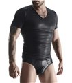 Wetlook T-Shirt aus dehnbarem, mattem Material - Clubwear | Regnes Fetish Planet Wetlook T-Shirt aus dehnbarem, mattem Material - Clubwear | Regnes Fetish Planet