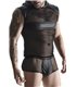 Transparentes Netz-Kapuzen-Shirt mit Wetlook-Optik | Regnes Fetish Planet