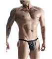 Dehnbarer Wetlook-String mit seitlichen Metall-Clips | Regnes Fetish Planet Dehnbarer Wetlook-String mit seitlichen Metall-Clips | Regnes Fetish Planet