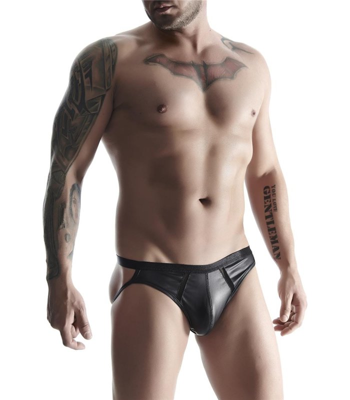 Herren Jock Slip mit Netzeinsatz und Gummiband | Regnes Fetish Planet