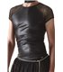 Wetlook Shirt mit Netzeinsatz | Regnes Fetish Planet