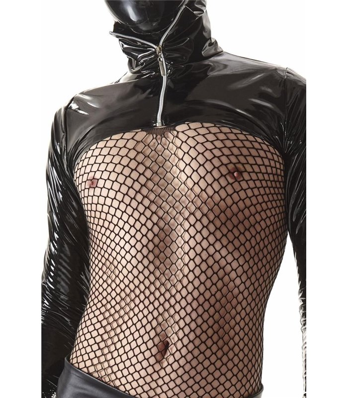 PVC Jacke mit Reißverschluss | Regnes Fetish Planet