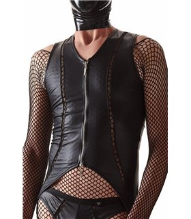 Body ouvert mit Reißverschluss und Netzeinsätzen | Regnes Fetish Planet Body ouvert mit Reißverschluss und Netzeinsätzen | Regnes Fetish Planet