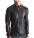 Slim-Fit Fliegerjacke aus Wetlock-Material mit Metallknöpfen | Regnes Fetish Planet
