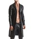 Eleganter Wetlook Trenchcoat mit klassischer Schnittführung | Regnes Fetish Planet